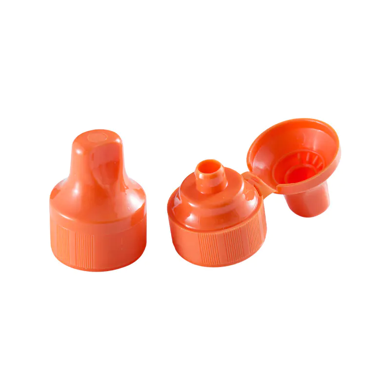 Molde con tapa abatible dispensadora de salsa de tomate (diseño a prueba de fugas)