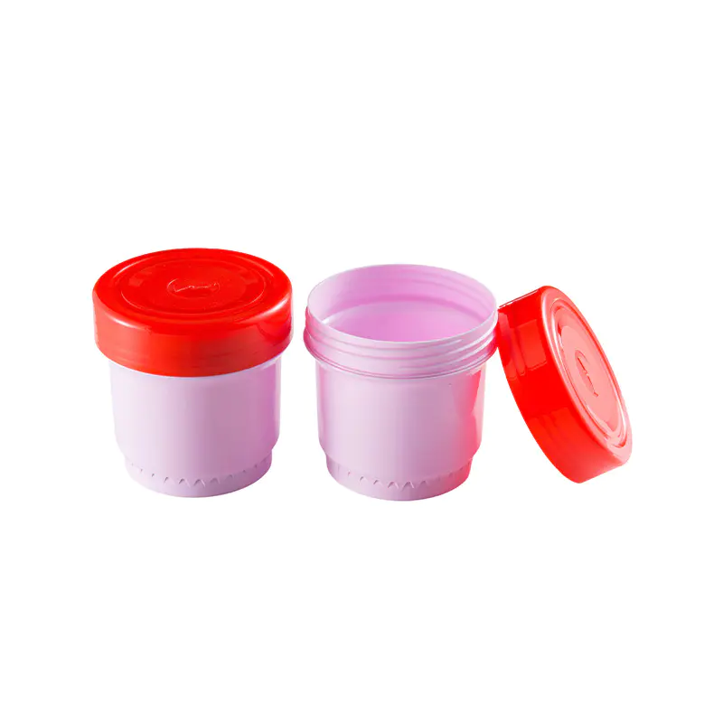 Molde con tapa abatible para tarro de mascarilla capilar de boca ancha